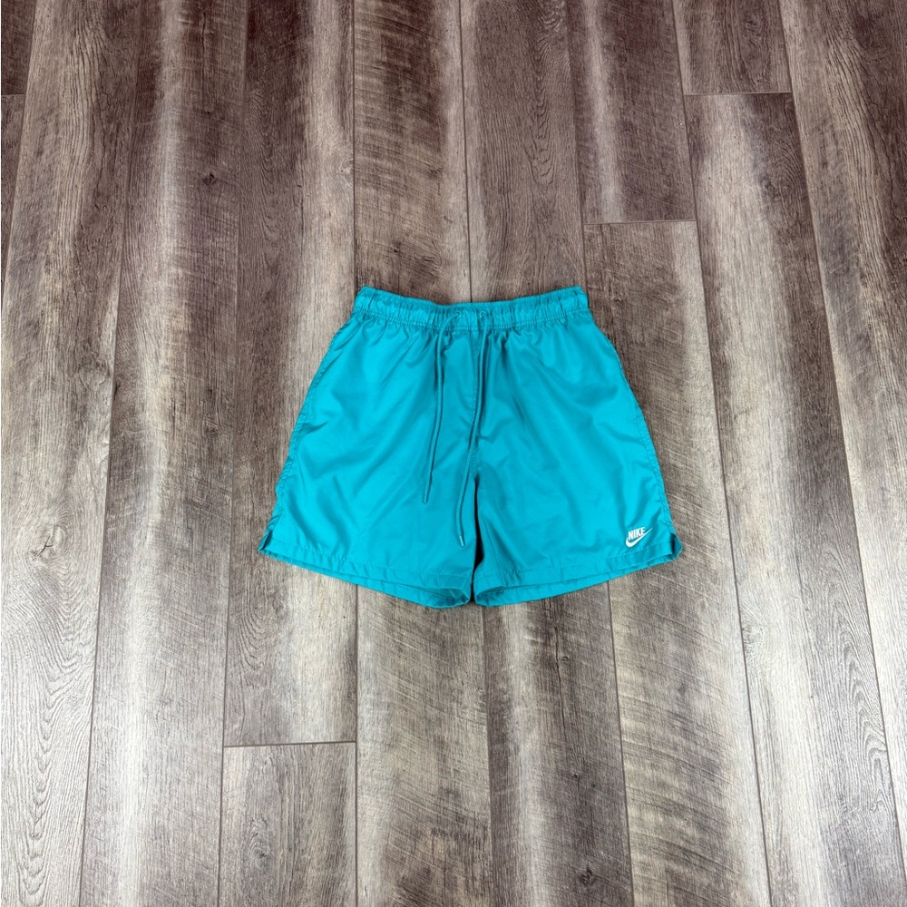 Nike‎ Mens Teal Swim Trunks